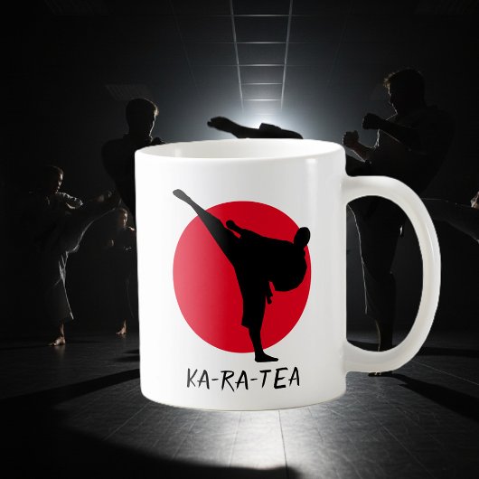 KA-RA-TEA Funny karate mok cadeau voor koffie