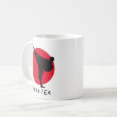 KA-RA-TEA Funny karate mok cadeau voor koffie (Voorkant links)