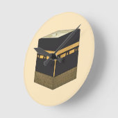 Kaaba - ا ل ك ب ة de Kaabah Hand Drawn Ronde Klok (Hoek)