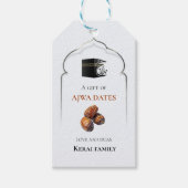 Kaaba Ajwa Dadels Islamitisch Hajj Cadeautag Cadeaulabel (Voorkant)