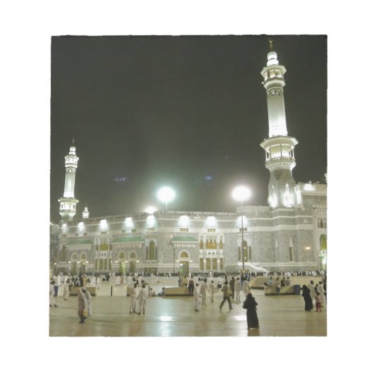 Kaaba Kaba Mekka Mecca Islam Allah Moslem Muslim Notitieblok (Voorkant)