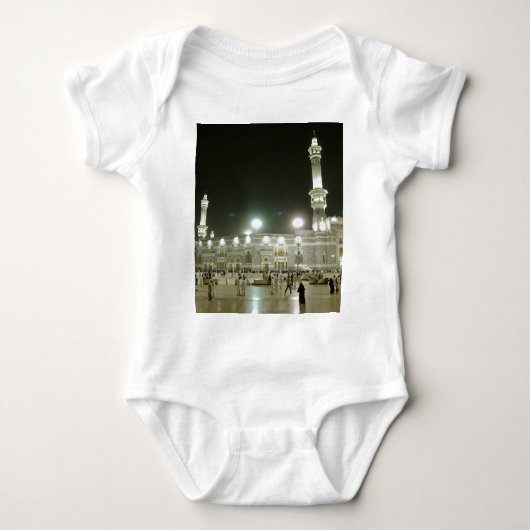 Kaaba Kaba Mekka Mecca Islam Allah Moslem Muslim Romper (Voorkant)