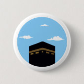 Kaaba Masjid al-Haram - Dag Ronde Button 5,7 Cm (Voorkant)