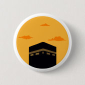 Kaaba Masjid al-Haram - Evening Ronde Button 5,7 Cm (Voorkant)