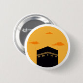 Kaaba Masjid al-Haram - Evening Ronde Button 5,7 Cm (Voorkant /achterkant)