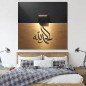 kaabah canvas afdruk (Insitu (Slaapkamer))