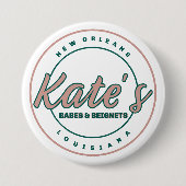 kaaien en negers ronde button 7,6 cm (Voorkant)