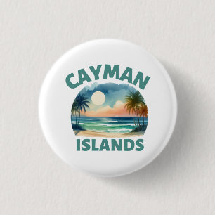 Kaaiman eiland ronde button 3,2 cm