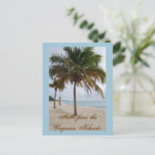 Kaaimaneilanden Beach Briefkaart (Staand voorkant)