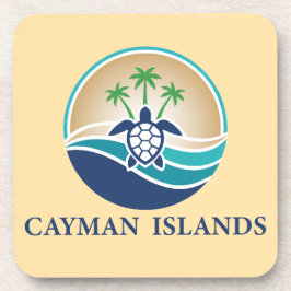 Kaaimaneilanden Caribisch gebied Bier Onderzetter