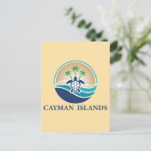 Kaaimaneilanden Caribisch gebied Briefkaart (Staand voorkant)
