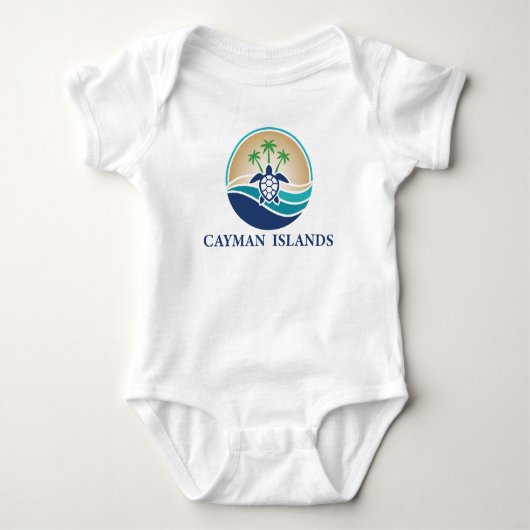 Kaaimaneilanden Caribisch gebied Romper (Voorkant)