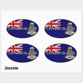 Kaaimaneilanden Euro Sticker (Vel)