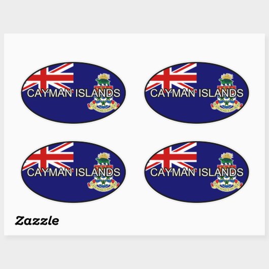 Kaaimaneilanden Euro Sticker (Vel)