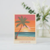 Kaaimaneilanden Illustratie Briefkaart (Staand voorkant)