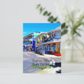 Kaaimaneilanden Kerstmis Briefkaart (Staand voorkant)