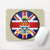 Kaaimaneilanden - kwaliteitslabel muismat (Met muis)