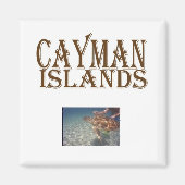 Kaaimaneilanden Magneet (Voorkant)