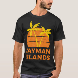 Kaaimaneilanden Retro T-shirt