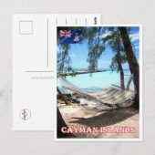 Kaaimaneilanden - Rum Point - Panorama - Briefkaart (Voorkant / Achterkant)