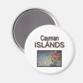 Kaaimaneilanden Schildpad Magneet (Voorkant / Achterkant)