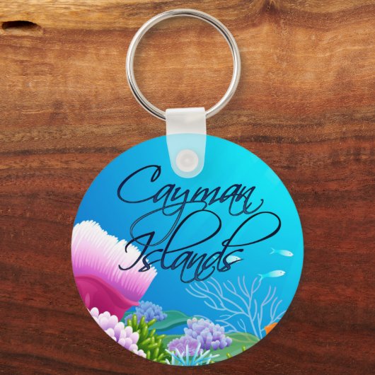 Kaaimaneilanden Sleutelhanger (Voorkant)