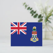 Kaaimaneilanden - vlag - briefkaart (Staand voorkant)