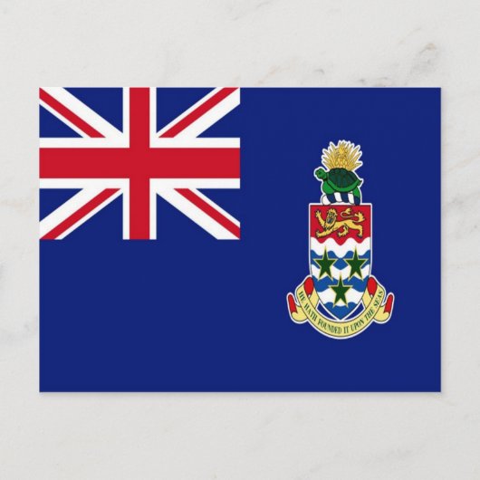 Kaaimaneilanden - vlag - briefkaart (Voorkant)