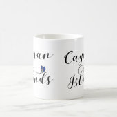 Kaaimaneilanden Vlag Hart, Caymaneilanden Koffiemok (Center)