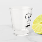 Kaaimaneilanden Vlag Hart, Caymaneilanden Shot Glas (Links)