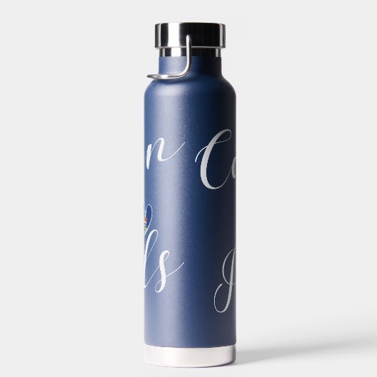 Kaaimaneilanden Vlag Hart, Caymaneilanden Waterfles (Rechts)