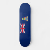 Kaaimaneilanden Vlag Skateboard (Voorkant)