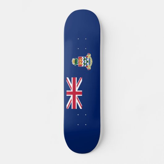 Kaaimaneilanden Vlag Skateboard (Voorkant)