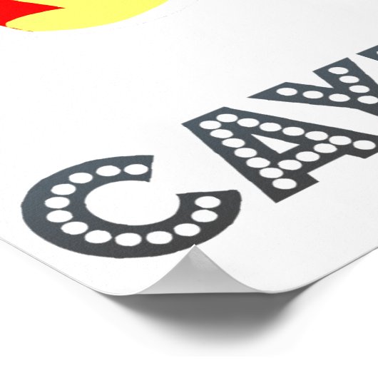 Kaaimaneilanden wapenschild poster (Hoek)