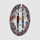 Kaaistel Afrikaanse Amerikaanse mannen met kaap Ornament (voorkant)