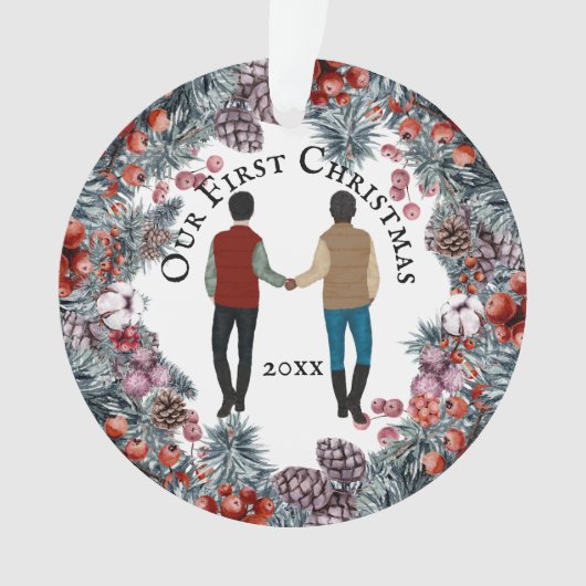 Kaaistel Afrikaanse Amerikaanse mannen met kaap Ornament (voorkant)