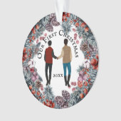 Kaaistel kaucasiaans-Amerikaanse heilige baard Ornament (voorkant)