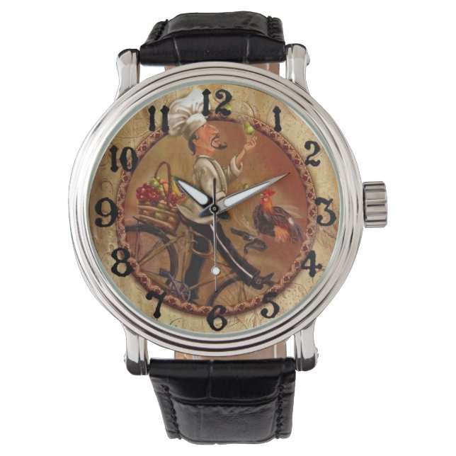  kaak met fruitmandje horloge (Voorkant)