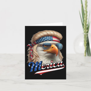 Kaal Adelaar Merica 4 juli Adelaar Blonde Mullet L Kaart