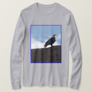 Kaal Arend op Hoge Grond T-shirt met Lange Mouwen