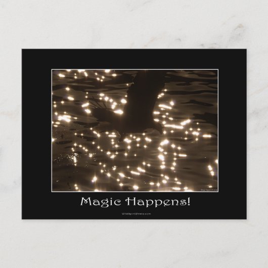 KAAL AREND & ZONLICHT WATER BRIEFKAART (Voorkant)