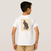 Kaal Eagle (leucocephalus Haliaetos) T-shirt (Achterkant volledig)