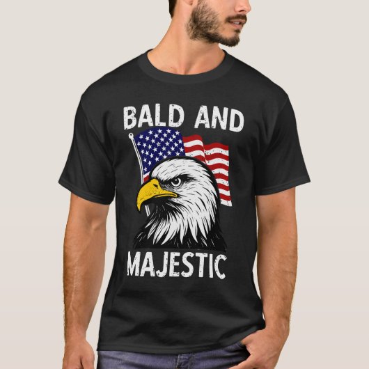 Kaal en majestueus t-shirt (Voorkant)