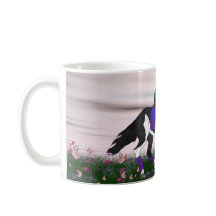 Kaal gezicht verf paard en ruiter