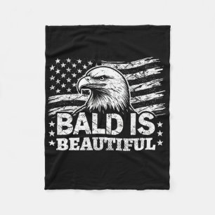 Kaal is mooi - 4 juli Onafhankelijkheidsdag B Fleece Deken