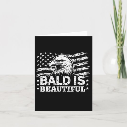 Kaal is mooi - 4 juli Onafhankelijkheidsdag B Kaart (Voorkant)