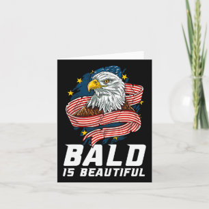 Kaal Is Mooi 4 juli Patriottische Adelaar VS  Kaart