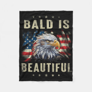 Kaal Is Mooi 4e Juli Onafhankelijkheidsdag Amerika Fleece Deken