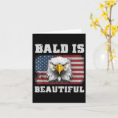 Kaal Is Mooi 4e Juli Onafhankelijkheidsdag Bal Kaart (Gele Bloem)