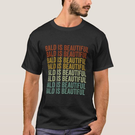 Kaal Is Mooi T-shirt (Voorkant)